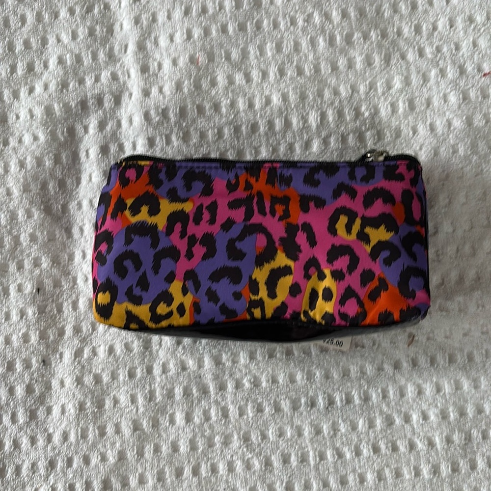 Wild Beauty: Multi-Colored Animal Print Cosmetic Bag